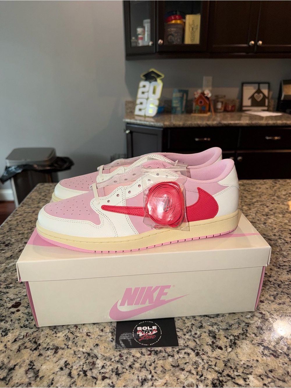 Size 12 Jordan 1 Retro Low OG SP Travis Scott Tropical Pink SKU IQ7604-101